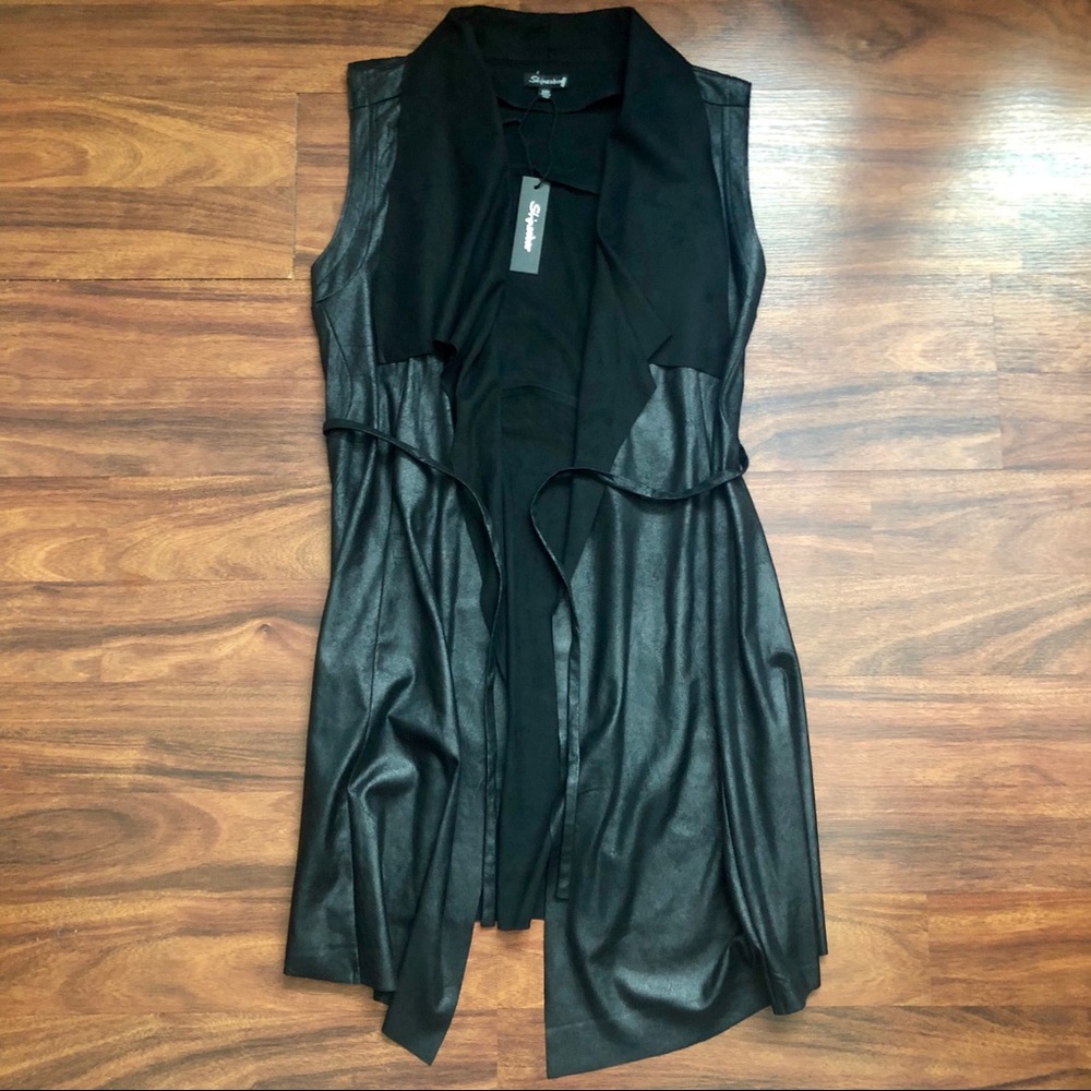 NWT Shinestar Vest Coat